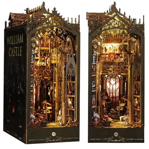 ISSEVE Book Nook Kit - Gothic Castle