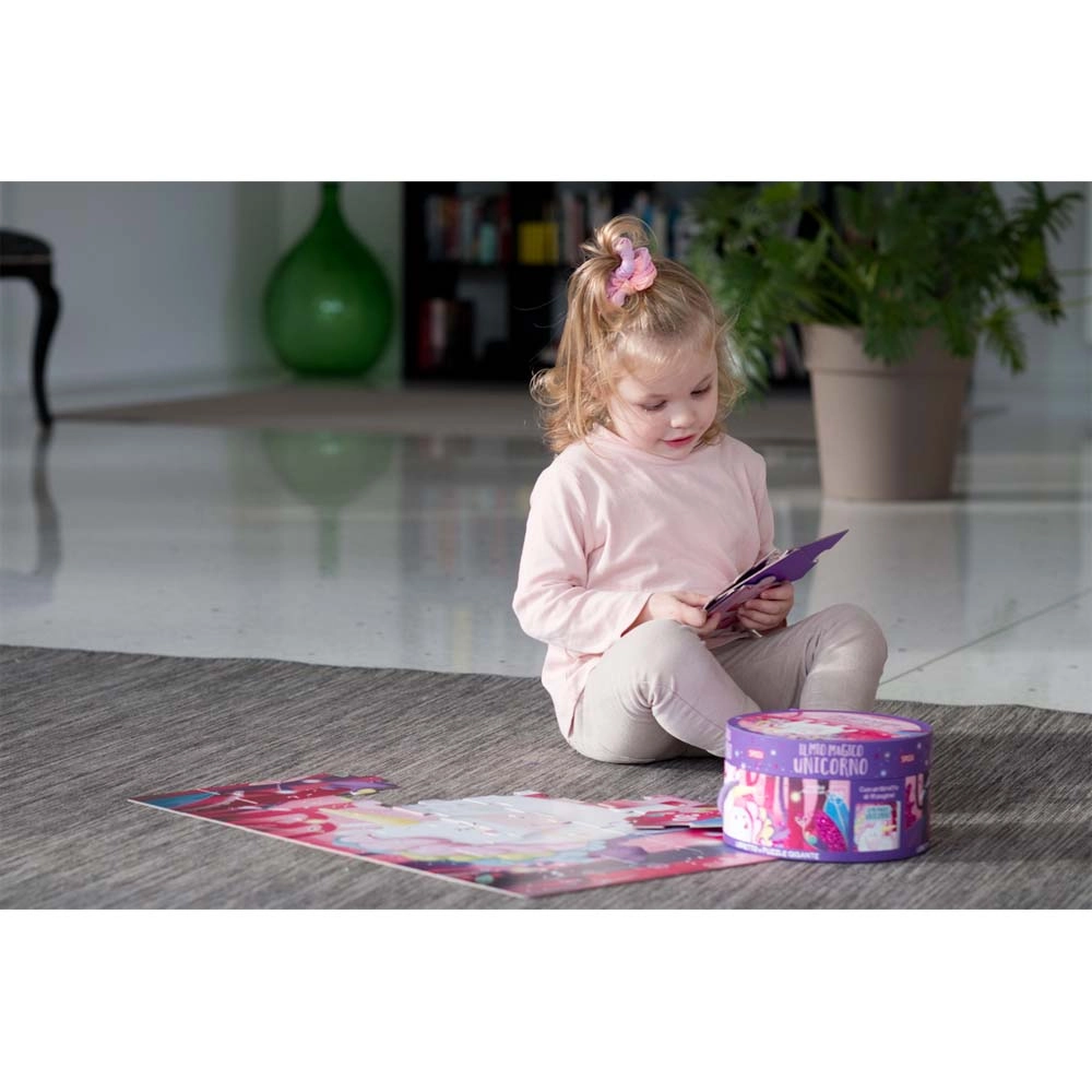 The Magic Unicorn Book & Puzzle - Suitable for 3 years & above