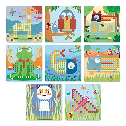 Mosaico Rigolo - 230 colored pegs