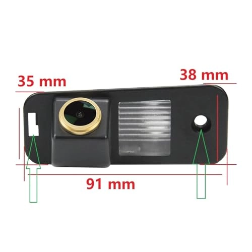 Reverse car rear view camera - Night vision Wired 720 x 540 pixels