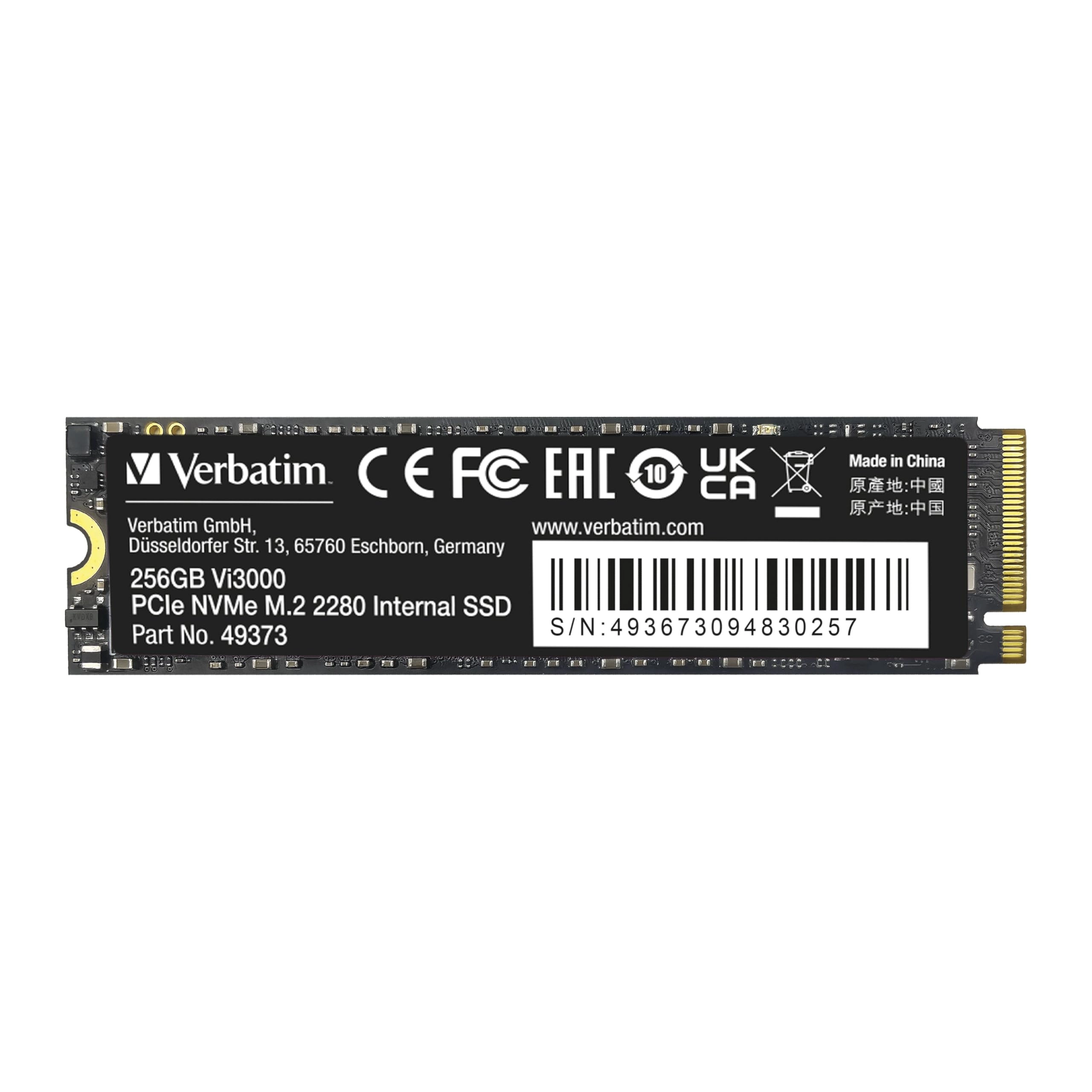 Verbatim Vi3000 - 256GB M.2