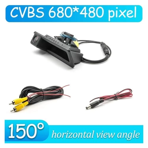 Car Trunk Handle Camera - Nightvision Wire 420 TV Lines