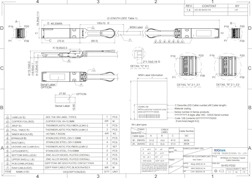 40G QSFP+ DAC - 0.3m