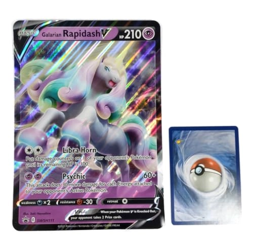 (Like New) PKM Galarian Rapidash V SWSH111 - English