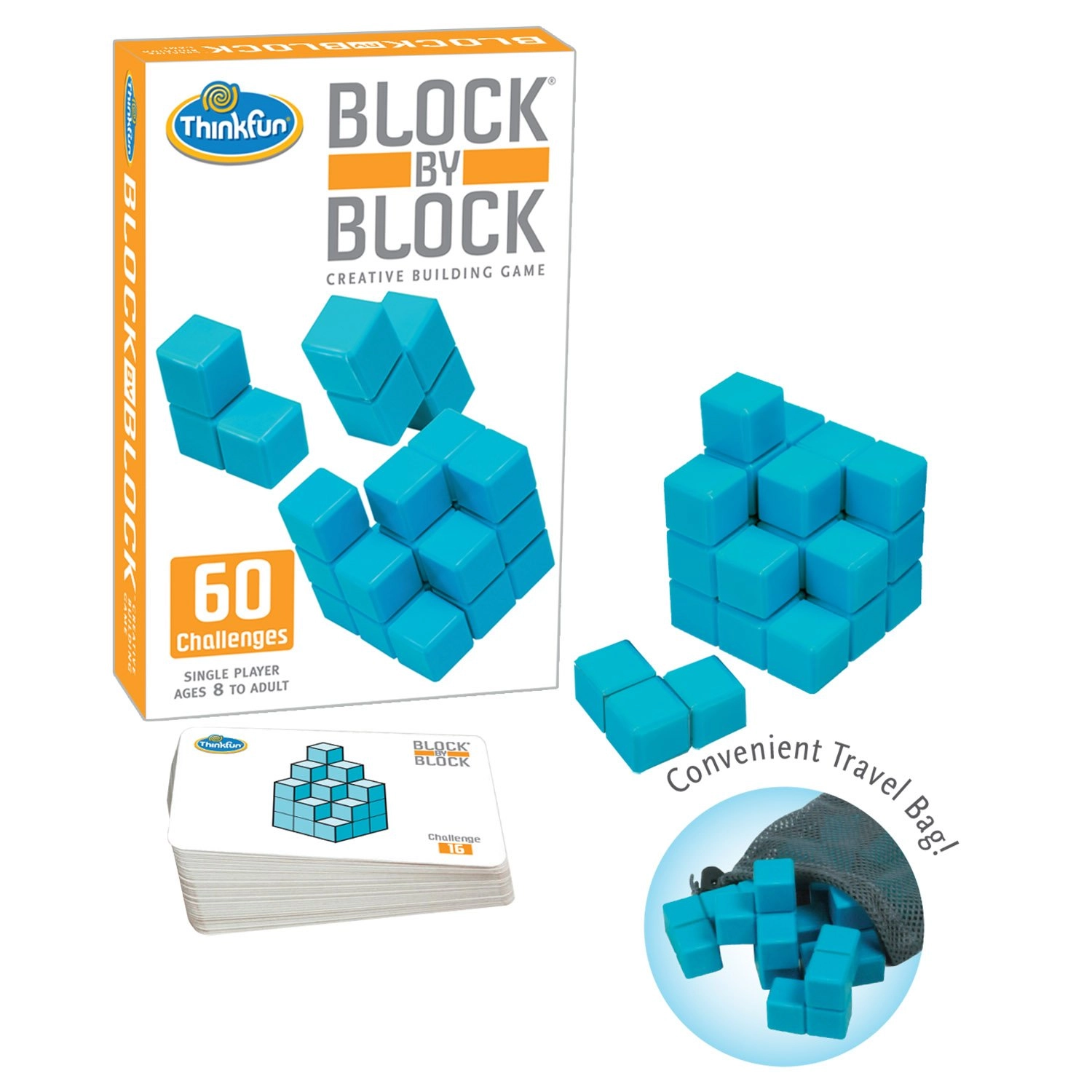 Ravensburger Block by Block - 3D Puzzle Game Ages 8+