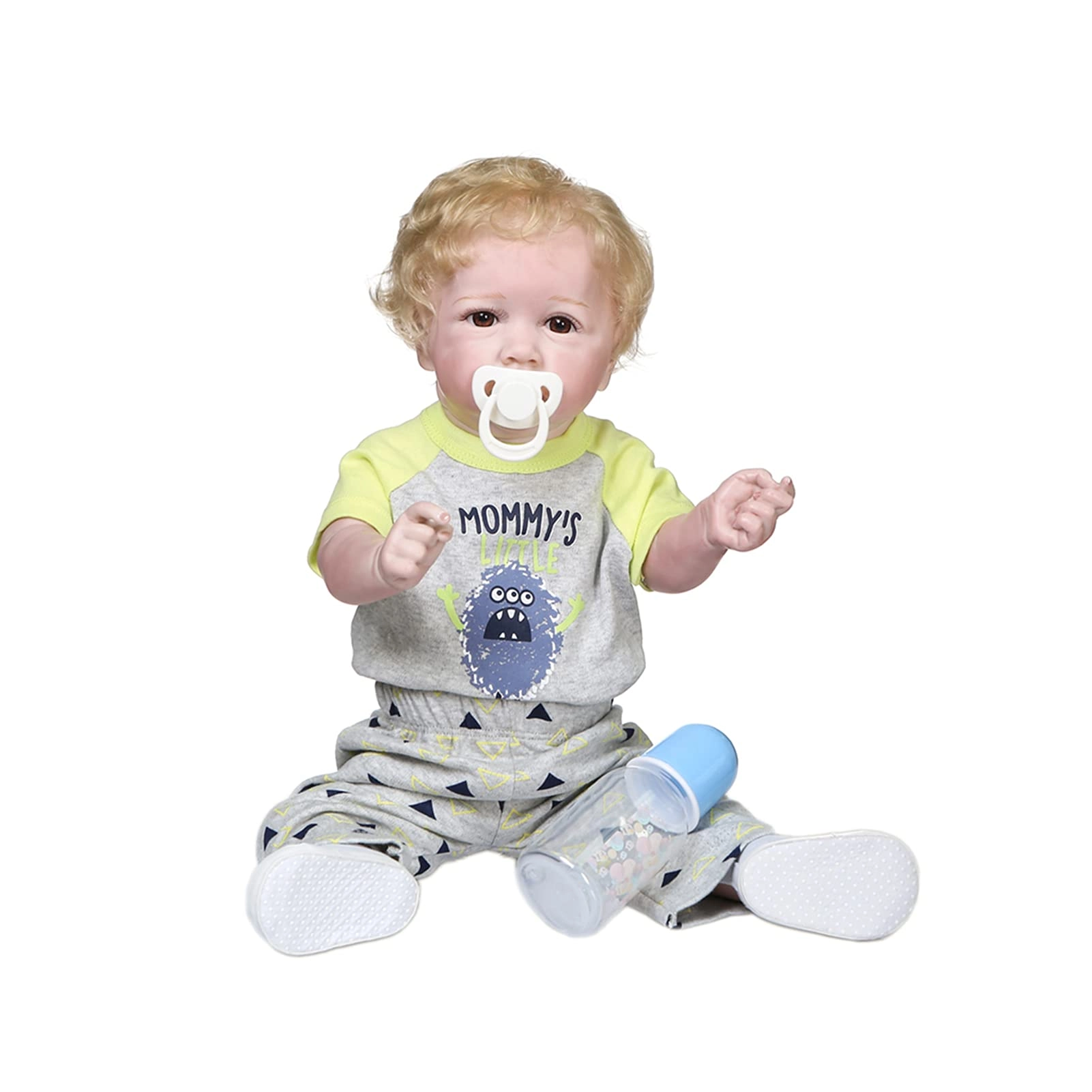 Reborn Baby Doll - 55cm/22in Soft Silicone Dressed