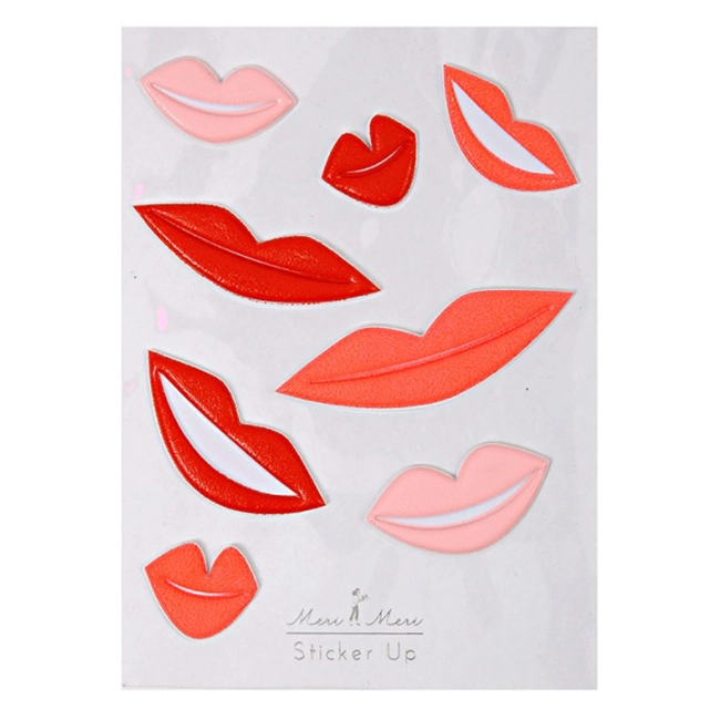 Meri Meri Lips Stickers