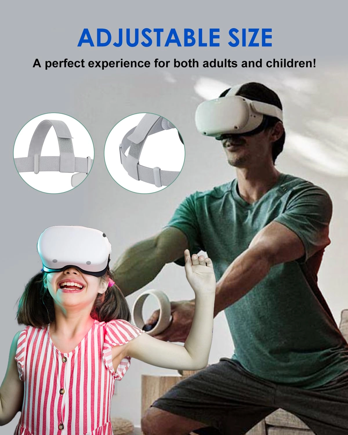 Replacement Head Strap + Thumb Grip Caps