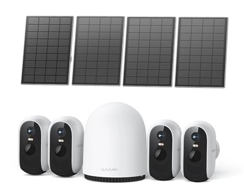 WUUK Solar Security Camera 2K