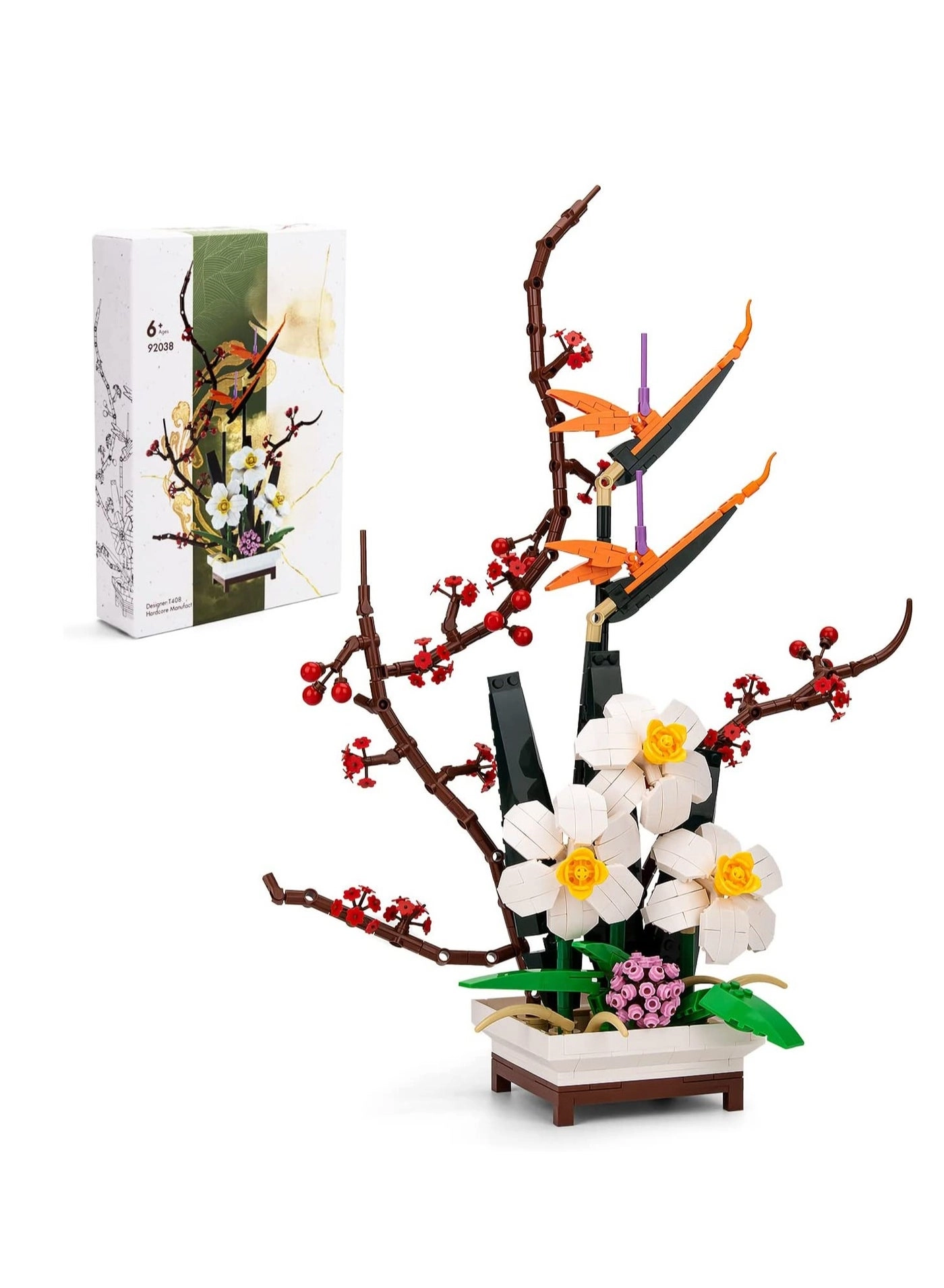 SYOSI Flowers Botanical Collection - 830 PCS Bonsai