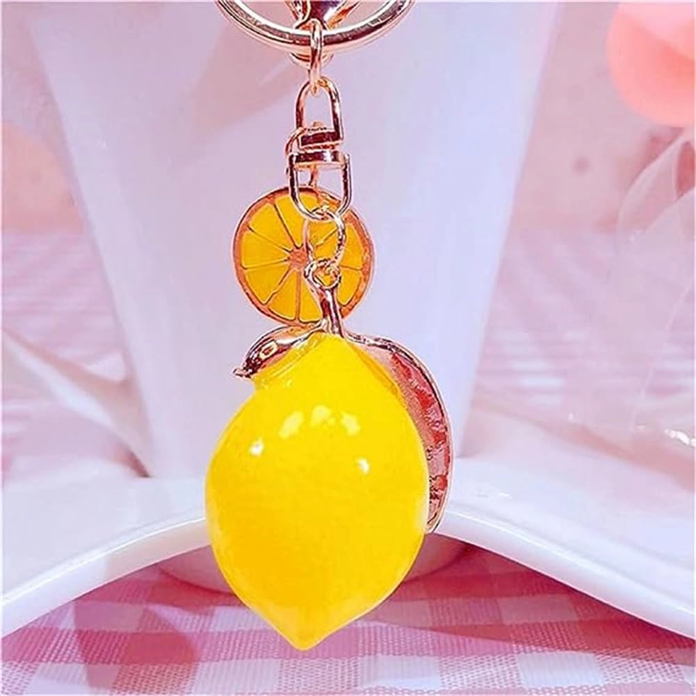 Lemon Keychain