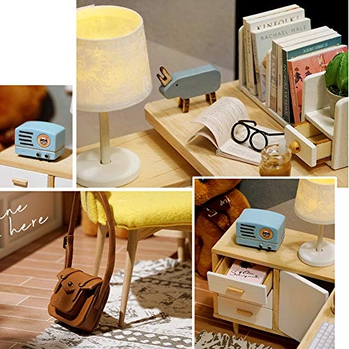 3D Miniature Dollhouse Kit - Sunshine Flower House 1:12