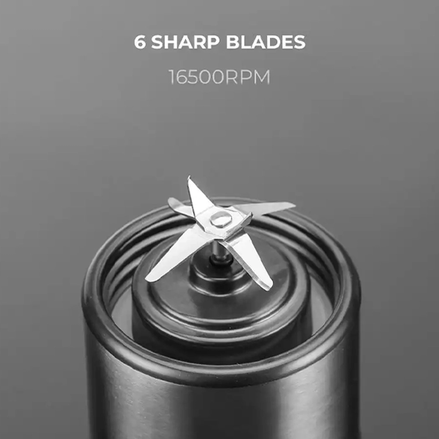 BP-BLENDER450-SL - Portable Rechargeable Multicolour