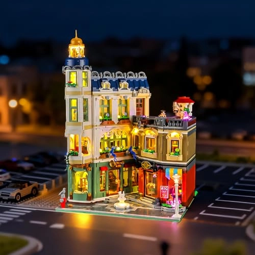 2.0 Light Kit - Compatible with Lego Shopping Street 11371