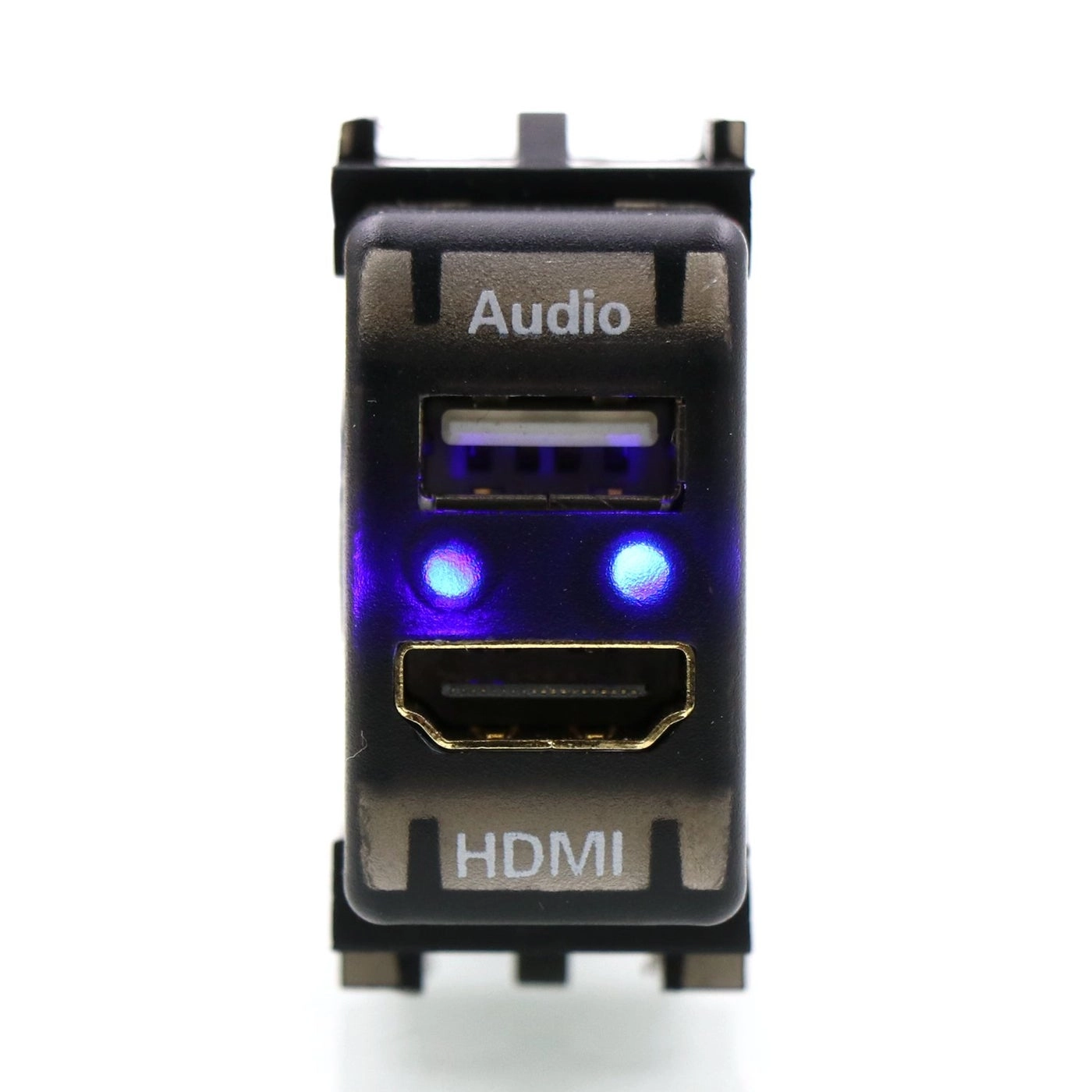 HDMI Socket Mount Cable - for Nissan + USB Audio Input