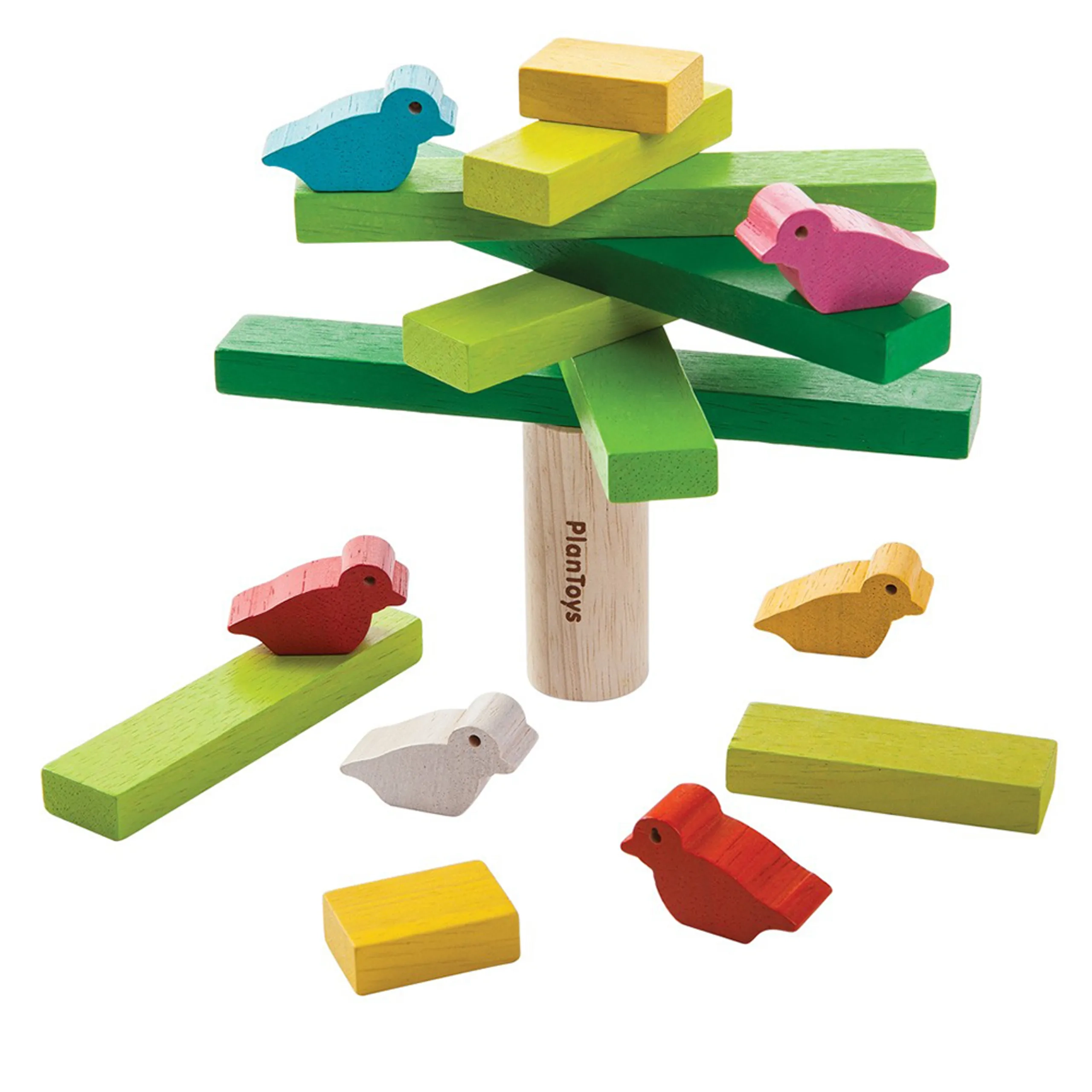 Plan Toys Balancing Tree - 3 years+ 11 pieces