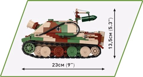 Historical Collection 38 Storm Mortar - 1100 pcs 1:28 Scale