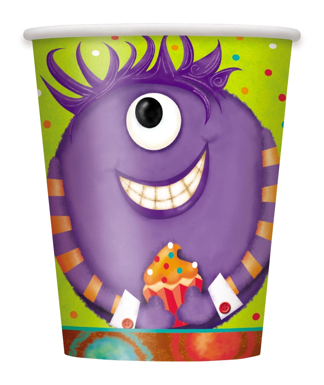 Party Zone Alien Fun Cups - 8 pcs