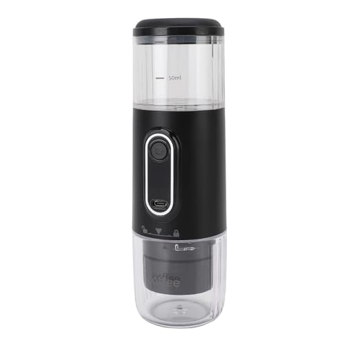 Portable Travel Coffee Maker - 80ml capsules and coffee powder