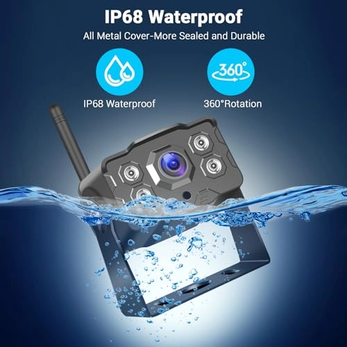 Wireless Digital Backup Camera - Night Vision 1080P