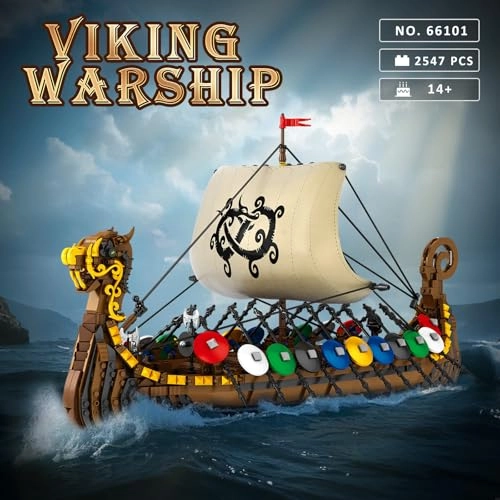 Viking Warship - 2547 pcs for ages 14+
