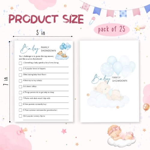 Baby Traditions Around The World Baby Shower Games - Adult 25