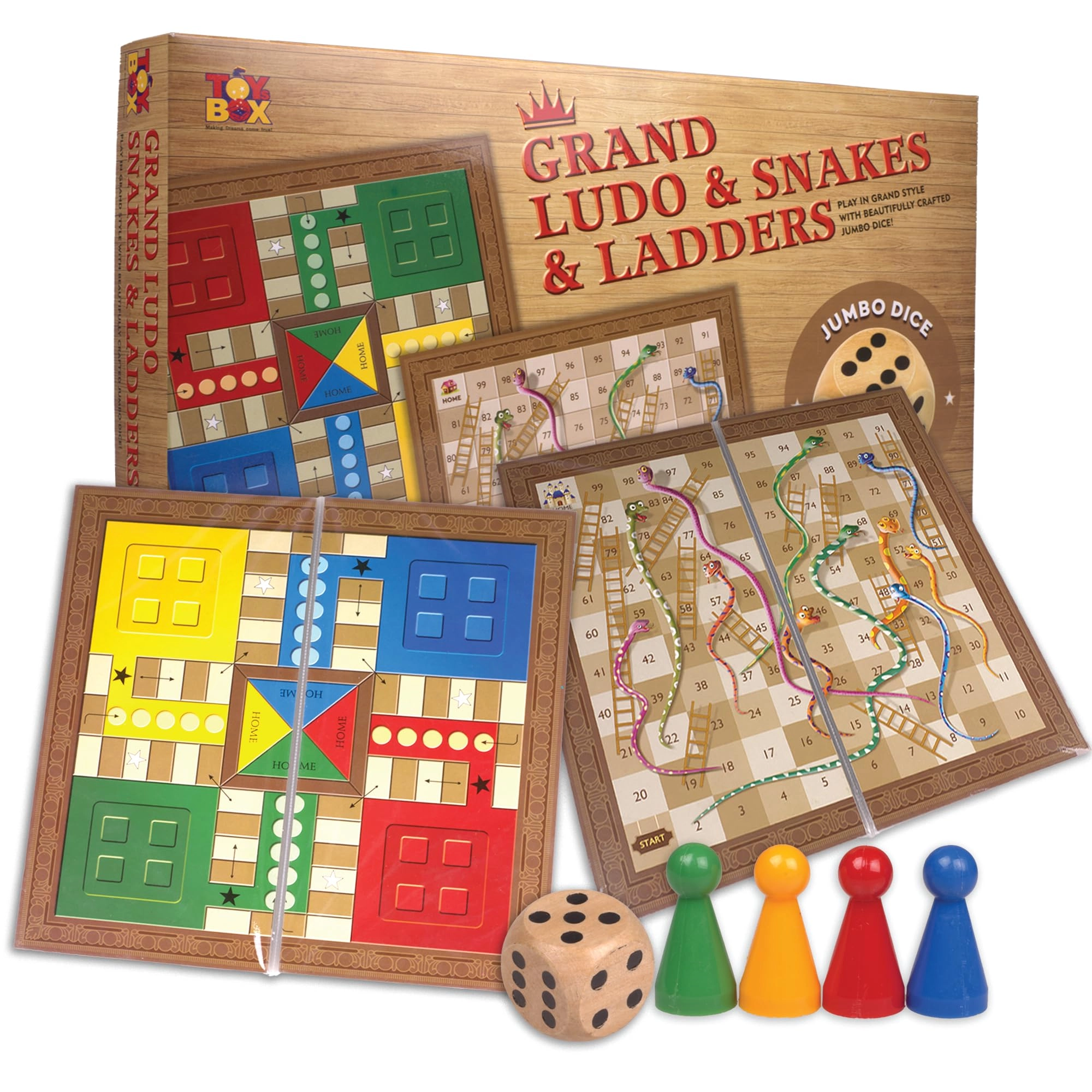 Ludo + Snakes & Ladders