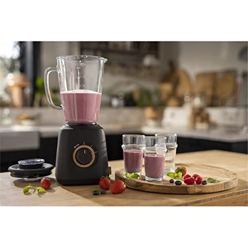 BL46EN - Eco Respect, 4 stainless steel blades, Thermal shockproof glass jug