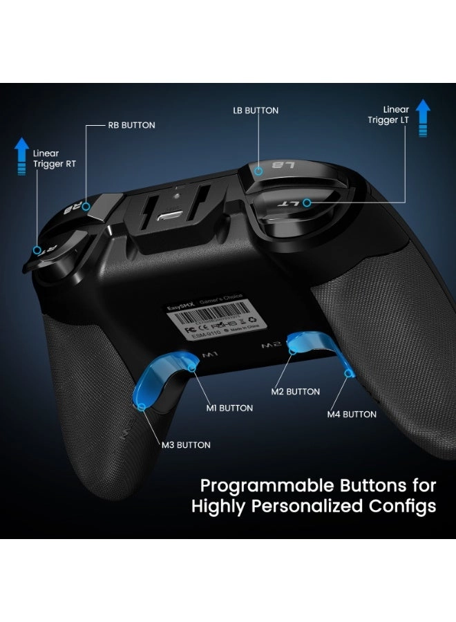 Classic Gamepad 9110 - BLACK PC/Switch/Steam Deck/Android/Laptop/PS3/Android TV BOX