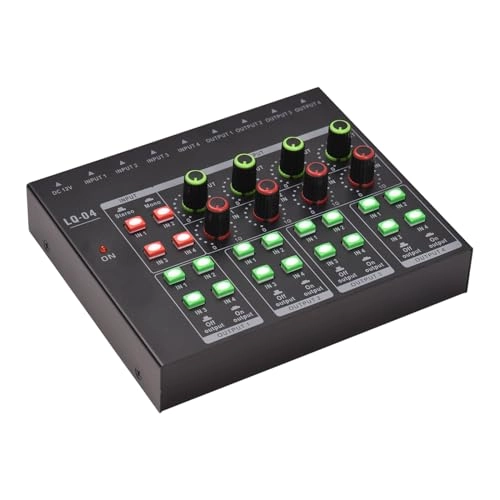 4-Channel o Mixer - Portable Black