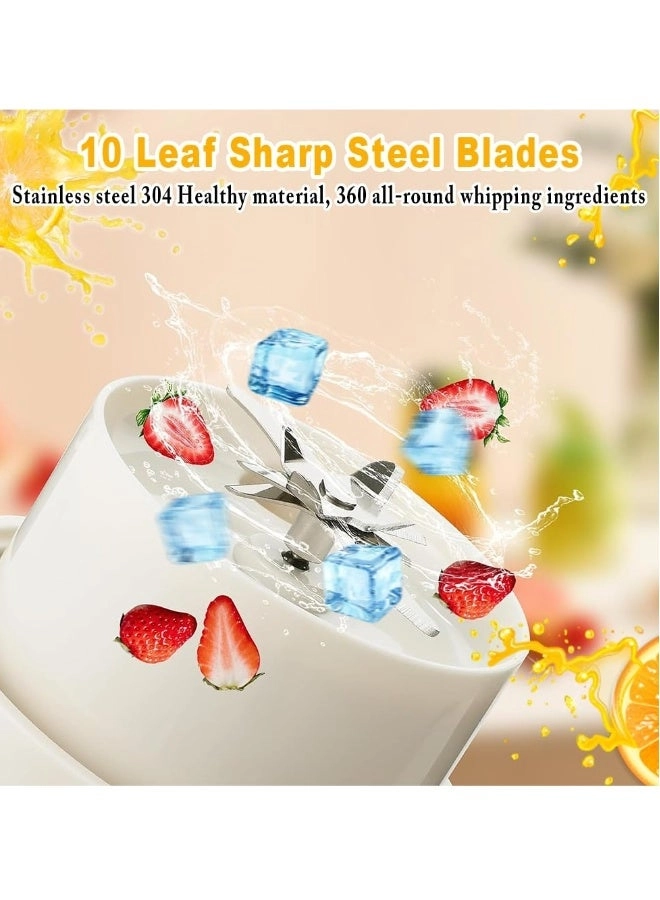 Personal Blender - Portable Cordless USB Rechargeable BPA-Free