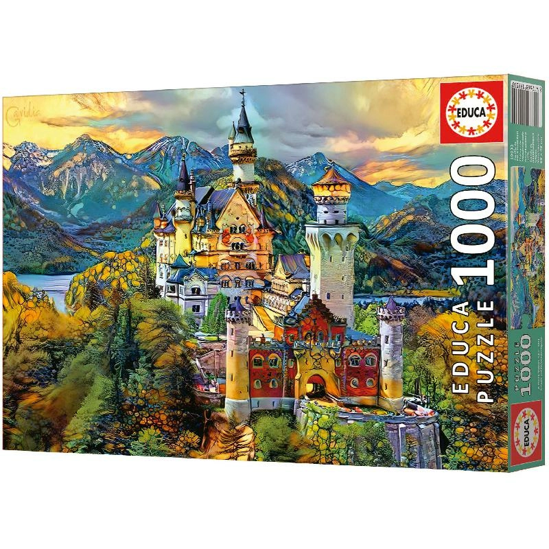 Educa Neuschwanstein Castle Puzzle (19933) - 1000 pcs