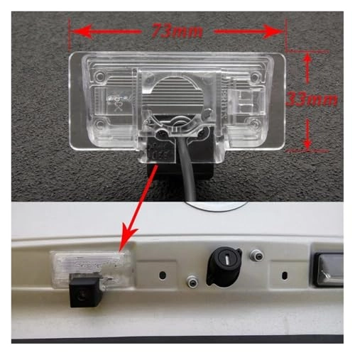 Rear View Camera - Night vision Universal RCA Connector 720P