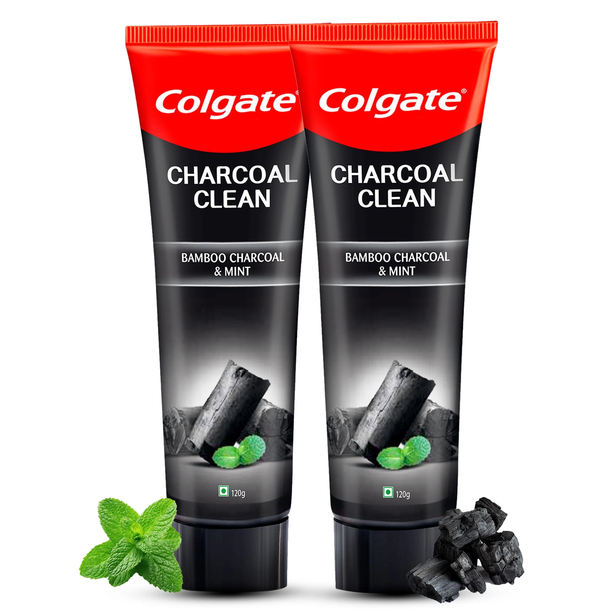 Colgate-Palmolive (India) Charcoal Clean Bamboo Charcoal & Wintergreen Mint Toothpaste Adult 240 ml