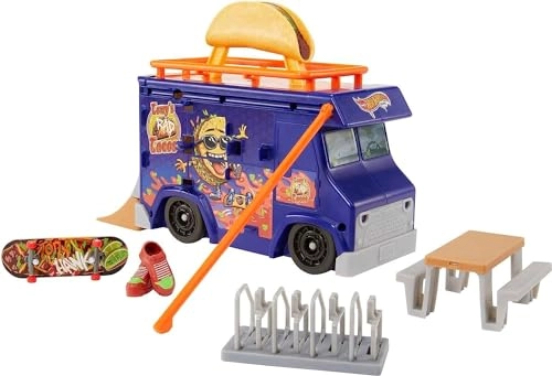 Skate Taco Truck Play Case - 1 Fingerboard Pair Of Shoes