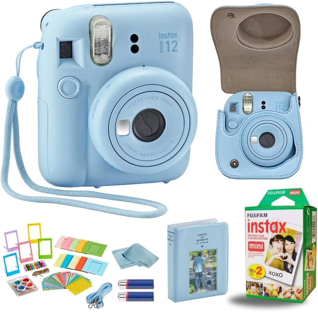 Instax Mini 12 - 2 x 3 Pastel Blue