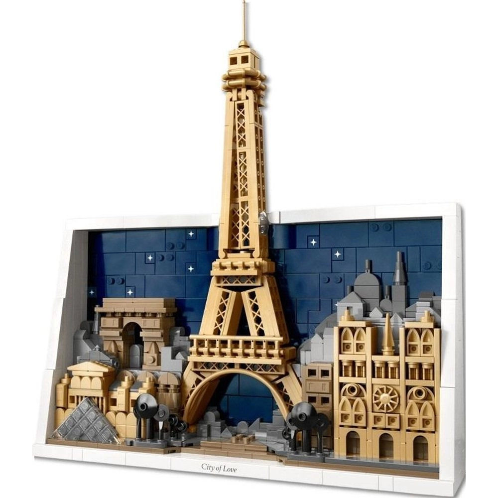 LEGO Architecture Paris – City of Love (21064) - Home Decor 3D Wall Art