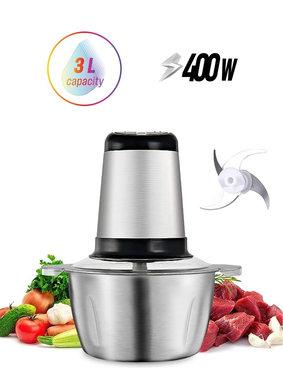 oaoeye chopper - 3 L 400 W