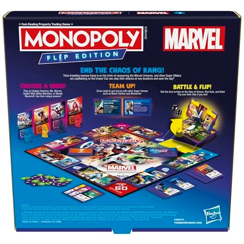 Monopoly Flip Edition: Marvel