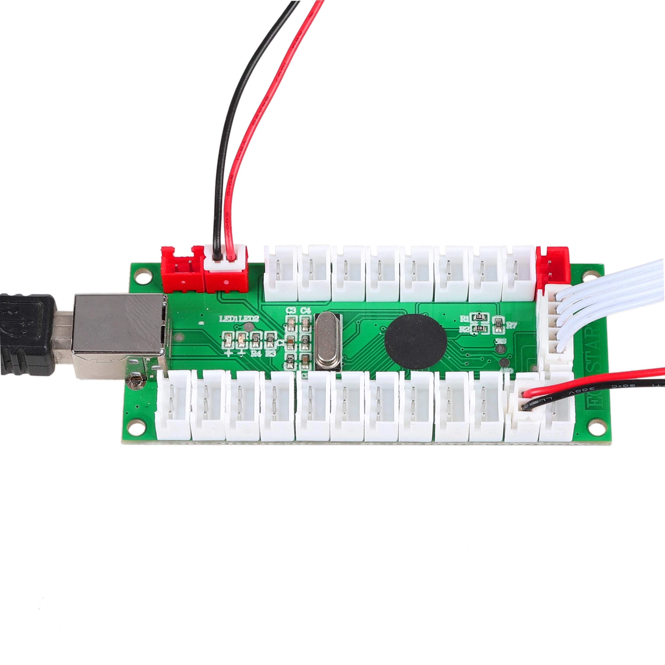 Arcade Stick DIY Kit + 5Pin Rocker + USB Encoder + Push Button - USB PC Windows