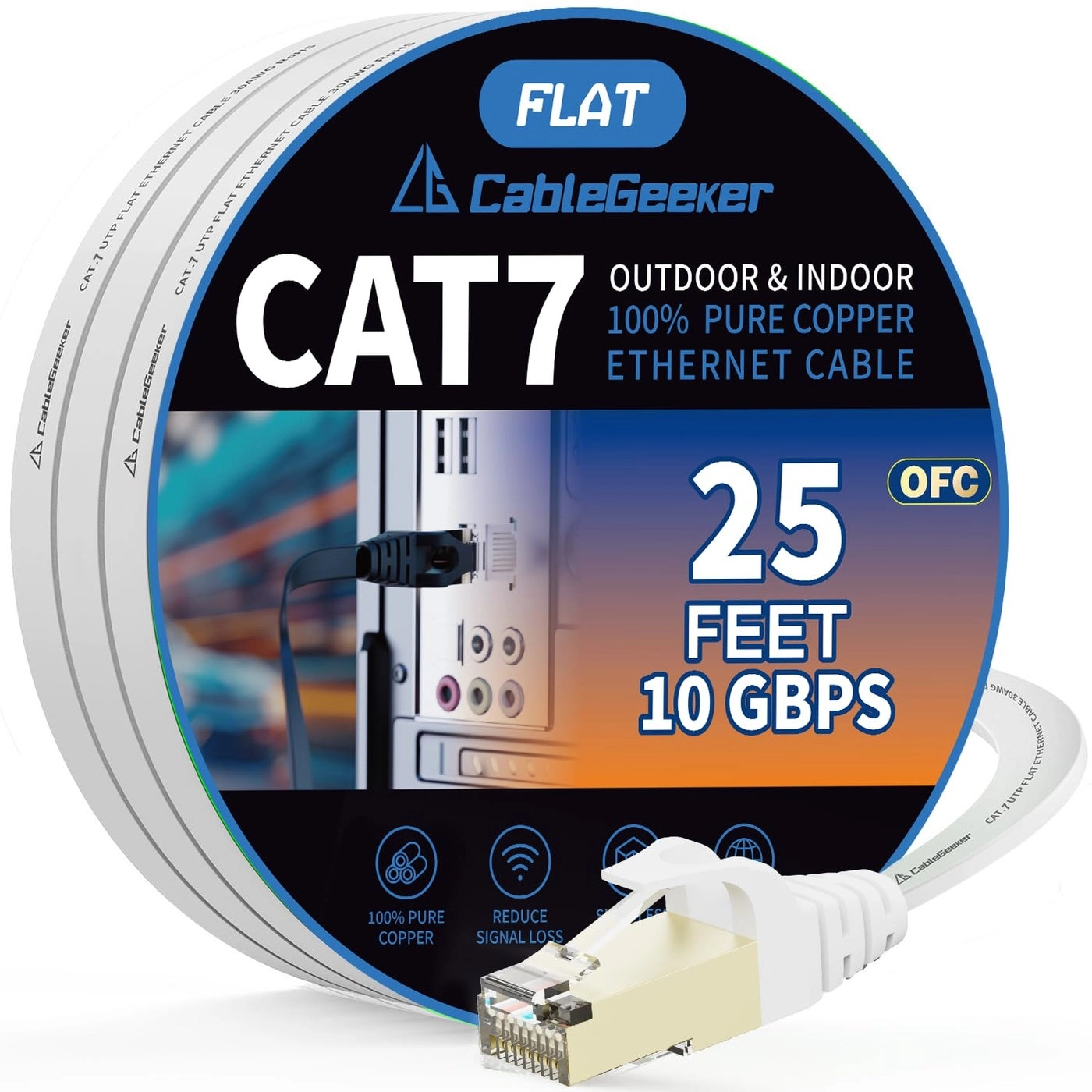 Cat7 Ethernet Cable Pack