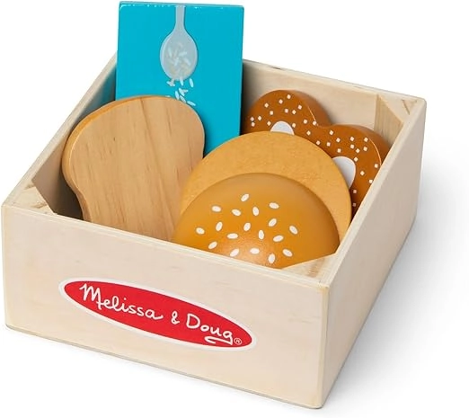 Melissa & Doug Wooden Food Groups Play Set - 9-Piece