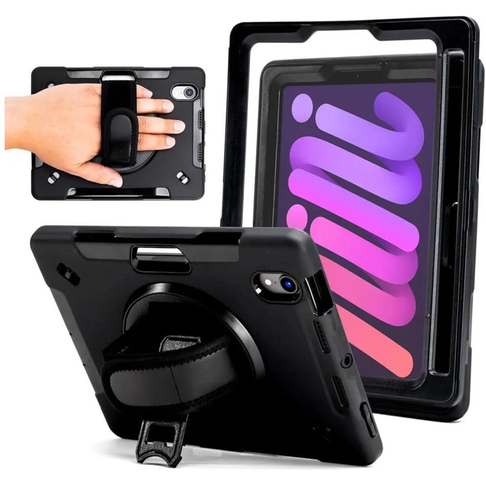 ZAGG 360 Rotating Hand Strap Case with Integrated Kickstand for iPad Air 11-inch (M3/M2)
