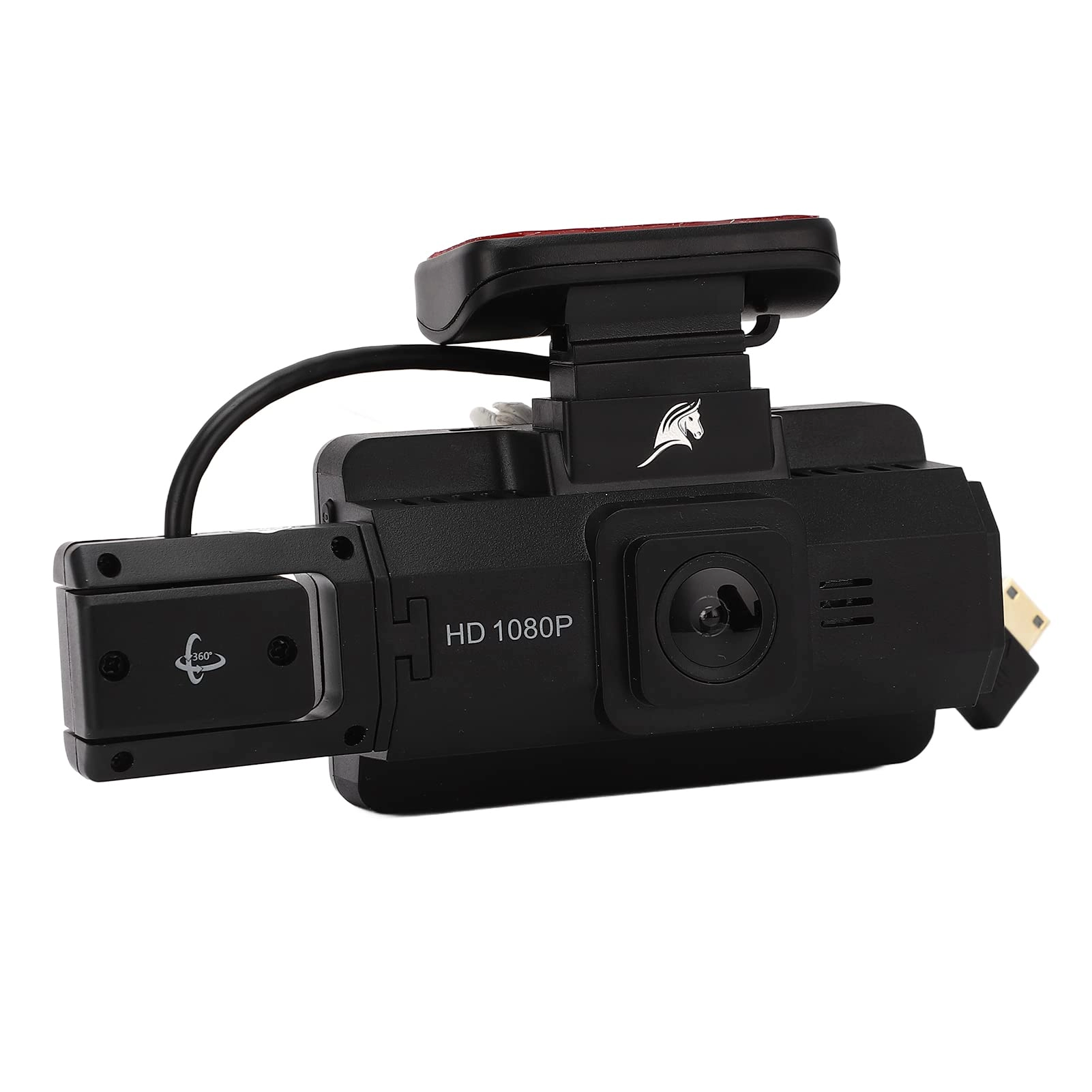 Domary Dual Dash Cam - 1280 x 720P/30