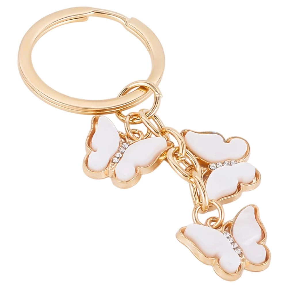 CRASPIRE Butterfly Keychain - Bridal Modern Retro Vintage Wedding