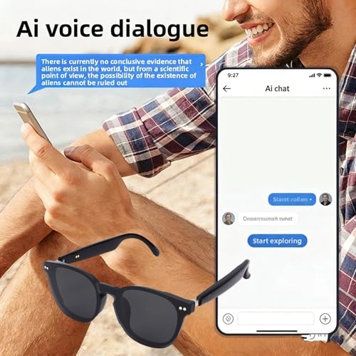 AI Translator Glasses - 163 Languages