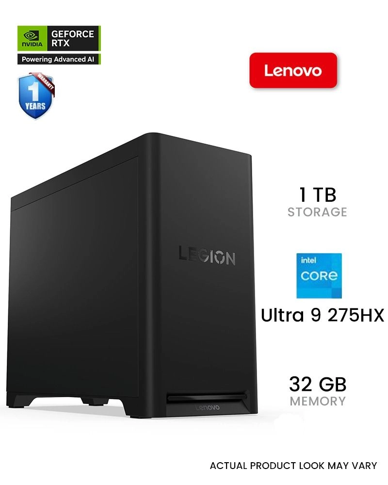 Legion T5 90YE000DAX Intel Core Ultra 9 275HX 32GB NVIDIA GeForce RTX 5070 12GB 1TB