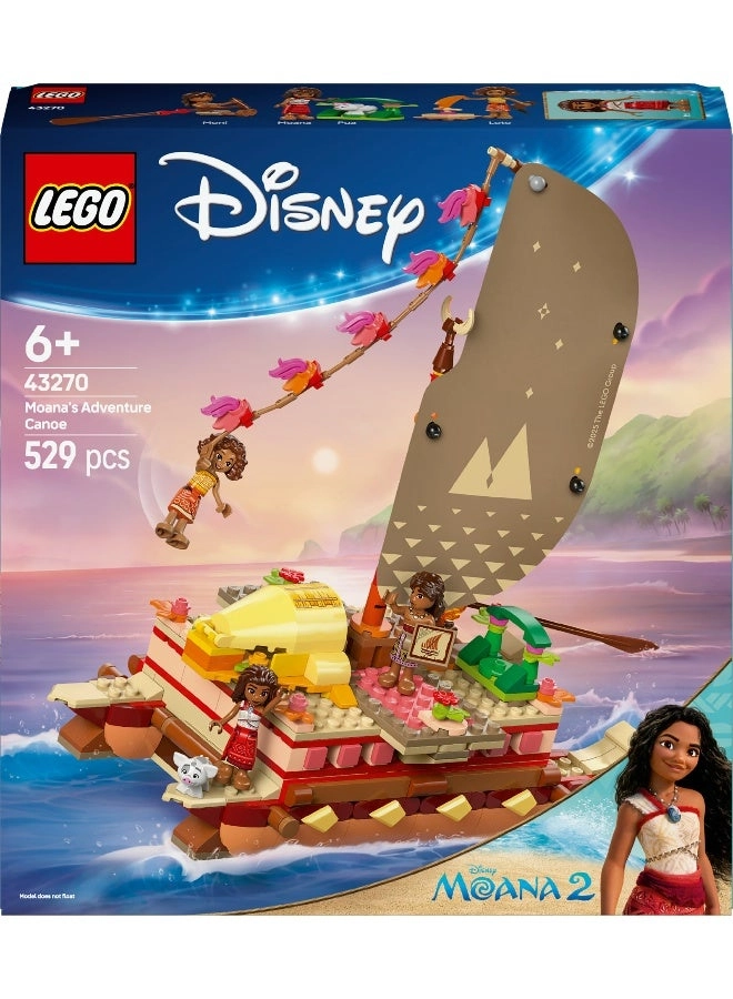 Disney Moana’s Adventure Canoe (43270) - 6+ Years