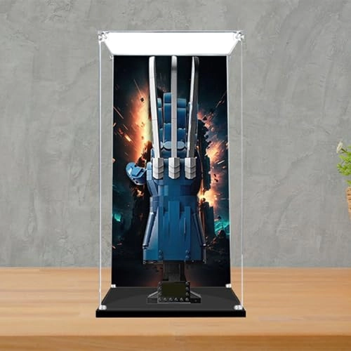 Clear Acrylic Display Case - Lego