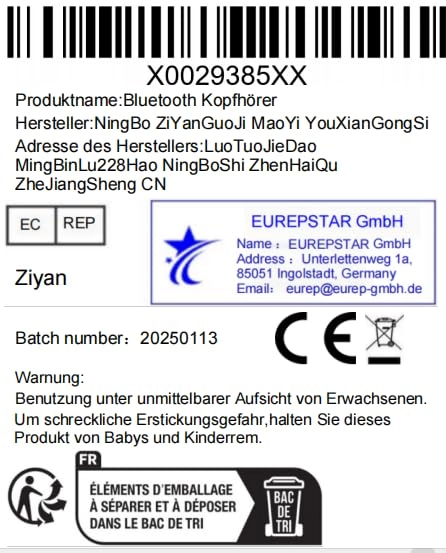 Bluetooth Headphones Wireless Earbud